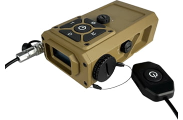 Image of TANGOINNOS AB Elite Version FIRE4000 Ballistic 18mm Rangefinder, Flat Dark Earth, TI-F4000-FDE