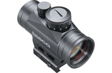 Image of Tasco 1x30 3 MOA Red Dot Sight with High/Low Mount, Black, TRDPCC