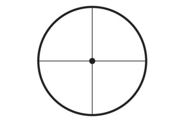 Image of Tasco 6-24x44 Crosshair with .125in Dot Target/Varmint Rifle Scope, Black Matte TG624X44DS