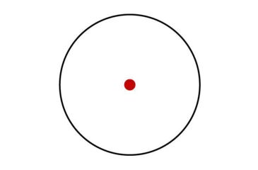 Image of Tasco Pro Point 1x30mm 5 MOA Red Dot Sight, Weaver/Tip Off Mount, Box 5L, TRD130T