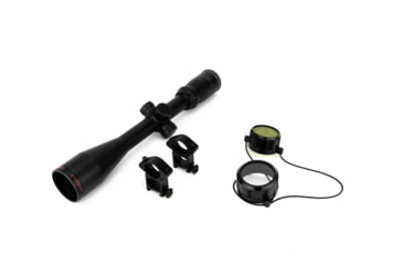 Image of Tasco Sportsman 6-24x44mm FC Rifle Scope, 1 inch Tube, 30/30 Reticle, Matte Black, Box, T62444