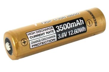 Image of Tenergy T35P 3.6V 3500mAh 12.6wh Li-Ion Rechargeable Battery,Gold,Pack of 2 w/Carrying Case, 31777