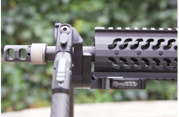 Image of Tier One Evolution Bipod - Aluminum M Lok 9in, Black, T1BEAM230