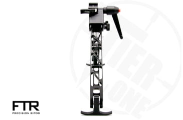 Image of Tier One FTR Bipod Black Aluminum Sling Swivel fit, T1FTRASB