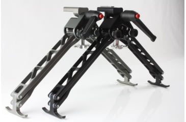 Image of Tier One FTR Bipod Black Aluminum Sling Swivel fit, T1FTRASB