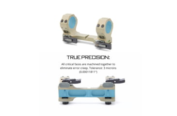 Image of Tier One Monomount Cantilever - 30mm High 6MIL/20MOA, Black, T1MUC-30381H6