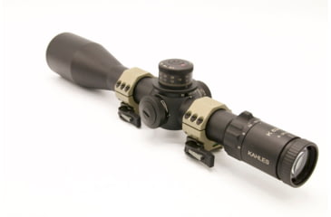 Image of Tier One Tactical Rings QD - 40mm Medium, Black, T1TAC40MQD