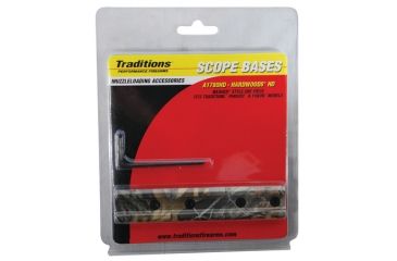 Image of Traditions One Piece Aluminum Base For Break Open Models Realtree Hardwoods HD Camouflage