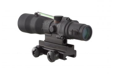 Image of Trijicon ACOG 3x30 Scope, Dual Illuminated Green Chevron .308 Ballistic Reticle w/TA60 Mount, TA33G-9