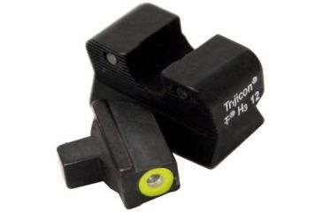 Image of Trijicon 1911 Colt Cut HD Night Sight Set - Yellow Front Outline CA101Y