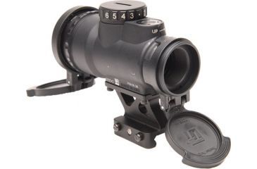Image of Trijicon 1x25 MRO Patrol 2 MOA Adjustable Red Dot Sight w/ 1/3 Co-Witness Quick Release Mount AC32071, Black, 2200018
