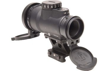 Image of Trijicon 1x25 MRO Patrol 2.0 MOA ADJ Red Dot Sight w/ Full Co-Witness Quick Release Mount AC32072, Black, 2200019