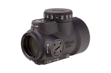 Image of Demo,Trijicon 1x25mm MRO 2.0 MOA Adjustable Red Dot Sight,Black w/MRO Full Co-Witness Mount MRO-C-2200005-DEMO