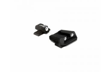 Image of Trijicon Bright &amp; Tough 3 Dot Night Sight Set, Green Front &amp; Green Novak Rear for Sig P229