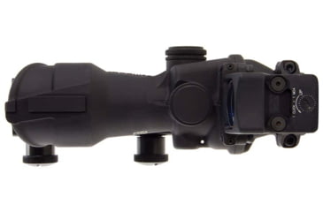 Image of Trijicon 4x32 ACOG Rifle Scope, Center Illuminated Amber Crosshair .223 Reticle w/ Colt Knob Thumbscrew Mount &amp; LED 3.25 MOA Red Dot RMR Type 2, Black, 100556