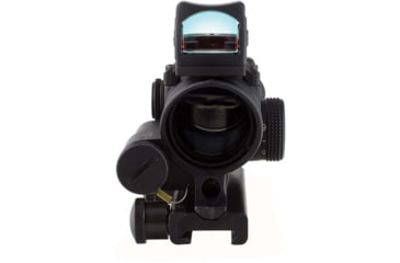 Image of Trijicon 4x32 ACOG Rifle Scope, LED Red Crosshair .223 Reticle w/ Colt Knob Thumbscrew Mount &amp; Adjustable LED 3.25 MOA Red Dot RMR Type 2, Black, 100564