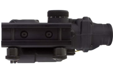Image of Trijicon 4x32 ACOG Rifle Scope, LED Red Crosshair .223 Reticle w/ Colt Knob Thumbscrew Mount &amp; LED 3.25 MOA Red Dot RMR Type 2, Black, 100558