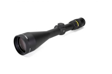 Image of Trijicon AccuPoint TR-22 2.5-10x56mm Rifle Scope, 30 mm Tube, Second Focal Plane, Black, Amber Standard Duplex Crosshair w/ Dot Reticle, MOA Adjustment, 200023