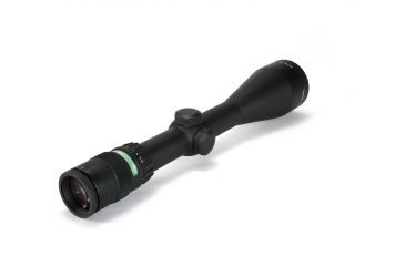 Image of Trijicon AccuPoint TR-22 2.5-10x56mm Rifle Scope, 30 mm Tube, Second Focal Plane, Black, Green BAC Triangle Post Reticle, MOA Adjustment, 200033
