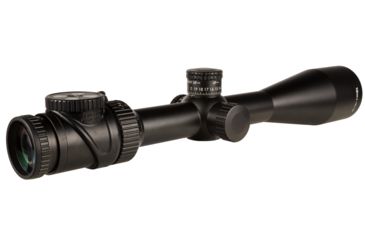 Image of Trijicon AccuPoint TR-34 3-18x50mm Rifle Scope, 30 mm Tube, Second Focal Plane, Black, Green MOA Ranging Reticle w/ Dot, MOA Adjustment, 200158