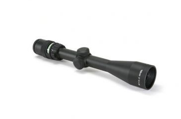 Image of Trijicon AccuPoint TR-20 3-9x40mm Rifle Scope, 1 in Tube, Second Focal Plane, Black, Green BAC Triangle Post Reticle, MOA Adjustment, 200008