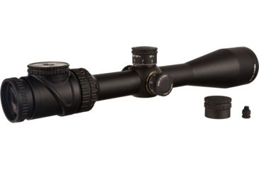 Image of Trijicon AccuPoint TR-31 4-16x50mm Rifle Scope, 30 mm Tube, Second Focal Plane, Black, Green MRAD Ranging Reticle w/ Dot, Mil Rad Adjustment, 200148