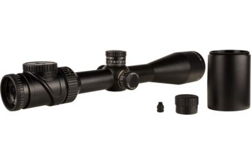 Image of Trijicon AccuPoint TR-32 4-24x50mm Rifle Scope, 30 mm Tube, Second Focal Plane, Black, Green MOA Ranging Reticle w/ Dot, MOA Adjustment, 200157