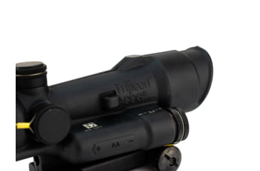 Image of Trijicon ACOG 3.5x35 Green LED Illuminated Rifle Scope .223 Horseshoe/Dot Reticle w/ TA51 Mount, Black, 100494