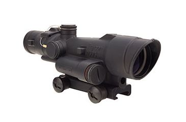 Image of Trijicon ACOG 3.5x35 Red LED Illuminated Rifle Scope .308 Horseshoe/Dot Reticle w/ TA51 Mount, Black TA110-D-100499