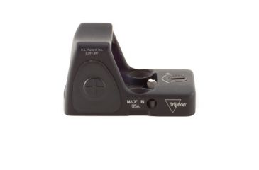 Image of Trijicon ACOG 3.5x35 Scope, Dual Illuminated Green Horseshoe/Dot 5.56mm M249 Ballistic Reticle w/ RCOM-Emount &amp; 6.5MOA Adjustable RMR Sight TA11MGO-M249-RM07