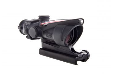 Image of Trijicon ACOG 4x32 Dual Ill Rifle Scope w/Mount, Red Horseshoe .223 Reticle