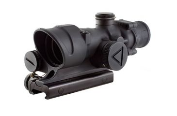 Image of Trijicon ACOG TA02 LED 4x32mm Rifle Scope, Black, Red Horseshoe/Dot .223 / 5.56x45mm Reticle, MOA Adjustment, 100394