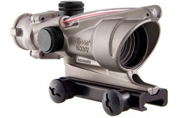Image of Trijicon ACOG 4x32 Nickel Boron Dual Illuminated Rifle Scope, Horseshoe Reticle