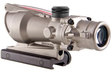Image of Trijicon ACOG 4x32 Nickel Boron Dual Illum. Red Horseshoe Dot .223 BAC Reticle w/ TA51 Mount TA31-D-100196