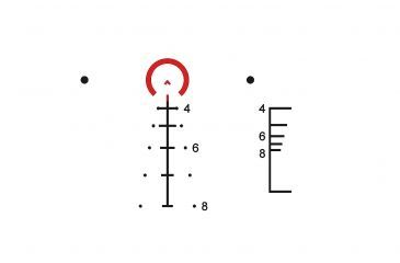 Image of Trijicon ACOG 4x32 Scope with Red Dual Illumination ACSS Reticle, BLACK TA31-R-ACSS