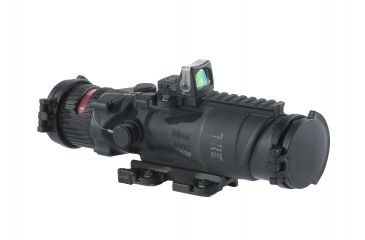 Image of Trijicon ACOG 6x48 Machine Gun Day Optic, Dual Illuminated Horseshoe/Dot M240, BDC Reticle with M1913 Rail, 9.0 MOA Amber Dot, Dual-Illuminated RMR Sight, LT644MDO-A Mount, 100297