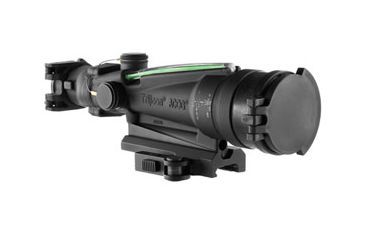 Image of Trijicon ACOG 3.5x35 Scope, Dual Illuminated Green Horseshoe/Dot 5.56mm M249 Ballistic Reticle w/ RCOM-Emount &amp; 6.5MOA Adjustable RMR Sight