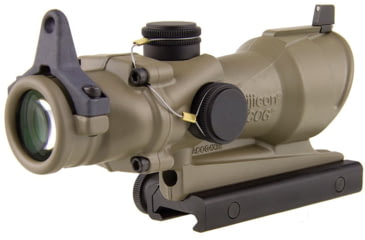 Image of Trijicon ACOG TA01 4x32mm Rifle Scope, Flat Dark Earth, Amber Crosshair .223 / 5.56x45mm Reticle, MOA Adjustment, 100319
