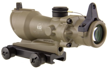 Image of Trijicon ACOG TA01 4x32mm Rifle Scope, Flat Dark Earth, Amber Crosshair .223 / 5.56x45mm Reticle, MOA Adjustment, 100319