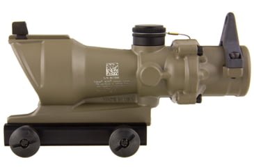 Image of Trijicon ACOG TA01 4x32mm Rifle Scope, Flat Dark Earth, Amber Crosshair .223 / 5.56x45mm Reticle, MOA Adjustment, 100319
