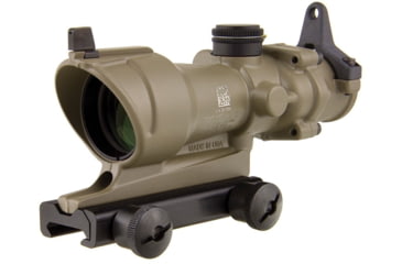 Image of Trijicon ACOG TA01 4x32mm Rifle Scope, Flat Dark Earth, Amber Crosshair .223 / 5.56x45mm Reticle, MOA Adjustment, 100319