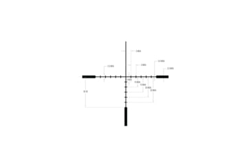 Image of Trijicon Ascent 1-6x24mm Rifle Scope, 30mm Tube, Second Focal Plane, BDC Target Holds Reticle, Matte Black, AT624-C-2800003