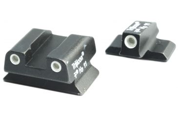 Image of Trijicon Bright &amp; Tough 3 Dot Night Set, Green Front &amp; Yellow Rear - Beretta PX4 Storm