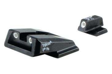 Image of Trijicon Bright &amp; Tough Night Sight Set S&amp;W M&amp;P Shield, Green Front and Rear Lamps, 600714