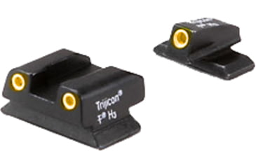 Image of Trijicon Bright Tough 3 Dot Green Front Orange Rear Night Sight Set For Beretta Px4 Cd Be11o