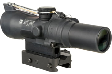 Image of Trijicon Compact Dual Illuminated ACOG Scope, 1.5x24 mm, Amber, 8 MOA Triangle Reticle, Matte Black, 400334