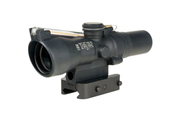 Image of Trijicon Compact Dual Illuminated ACOG Scope, 1.5x24 mm, Amber, 8 MOA Triangle Reticle, Matte Black, 400334