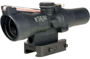 Image of Trijicon Compact Dual Illuminated ACOG Scope, 1.5x24 mm, Red, 8 MOA Triangle Reticle, Matte Black, 400336
