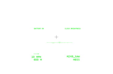 Image of Trijicon Continuously Computed Aiming Solution 6x48mm, Matte Black, 1500002