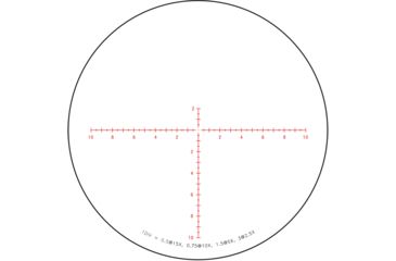 Image of Trijicon Credo CR1542 2.5-15x42mm Rifle Scope, 30 mm Tube, Second Focal Plane, Black, Red MRAD Center Dot Reticle, Mil Rad Adjustment, 2900034